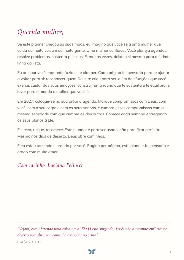 Carta da Luciana